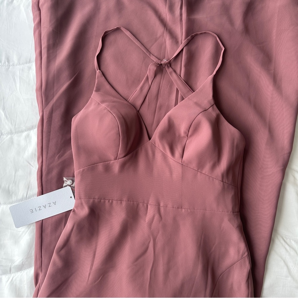 Azazie Becca Dress in Amethyst
